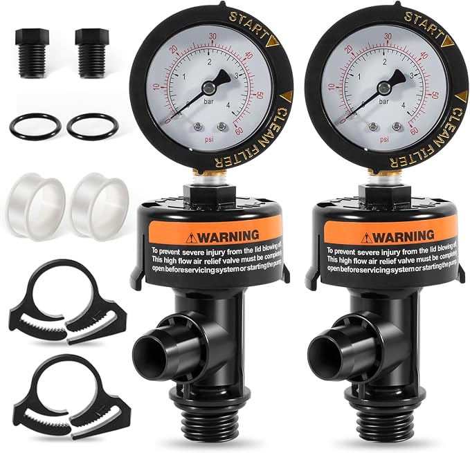 98209800 High Flow Manual Relief Valve/Air Relief Manual Valve Assembly by DearChan