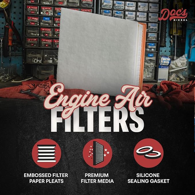 Doc's Diesel Engine Air Filter DPA10660 | Compatible - Image 2