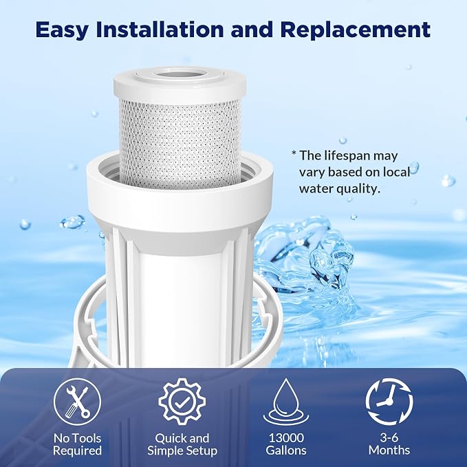 Membrane Solutions FX12P FX12M Replacement Water Filters Compatible - Image 3