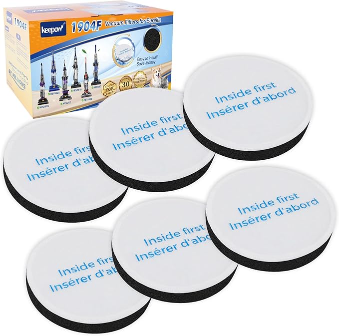 KEEPOW Vacuum Filter Replacement Compatible by KEEPOW