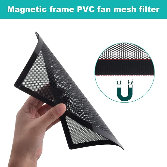 CM Computer Case Fan Dust Filter PC Mesh Filter Cover Grills - Image 5