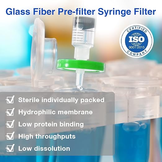 SimPure Sterile Syringe Filter PES 10 Pack, 0.22um Pore Size, 33mm Membrane - Image 4