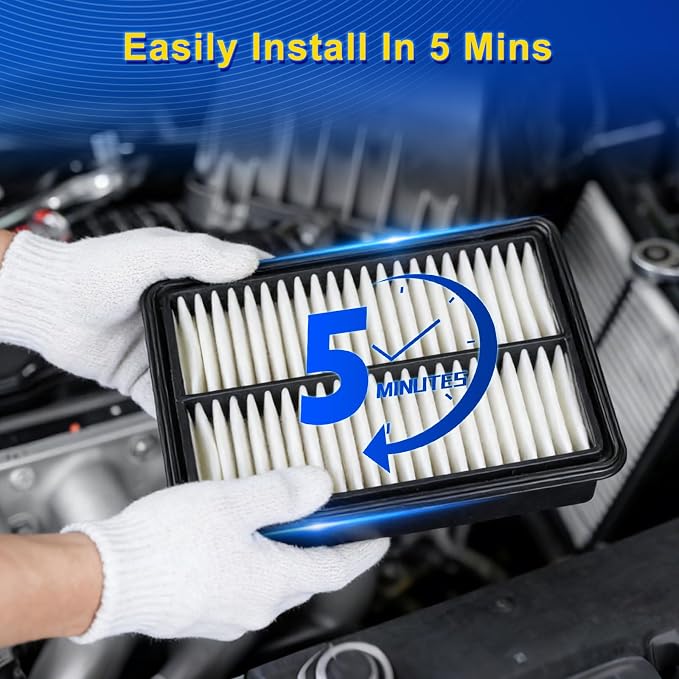 Cabin & Engine Air Filter Kit for 2019-2023 Mazda 3 2.0L, 2019-2026 Mazda3 2.5L - Image 6