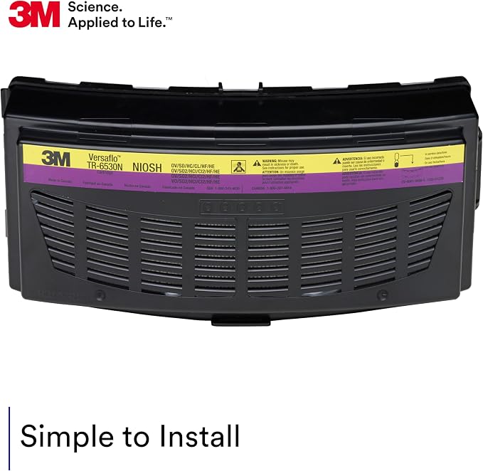 3M Versaflo Organic Vapor/Acid Gas/HEPA Cartridge TR-6530N, - Image 5