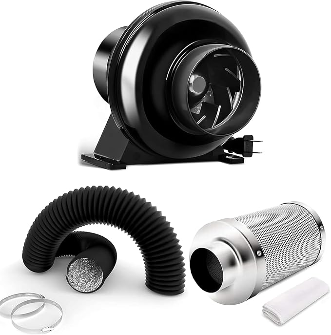 iPower 4" 195 CFM Inline Fan by iPower