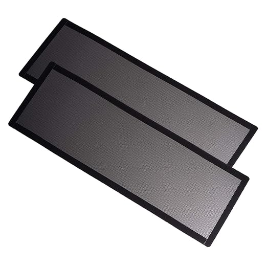 360mm 120mm x 2 PC Fan Dust Mesh Filter 4.72inch PVC Computer PC Case Dust by PANO-MOUNTS