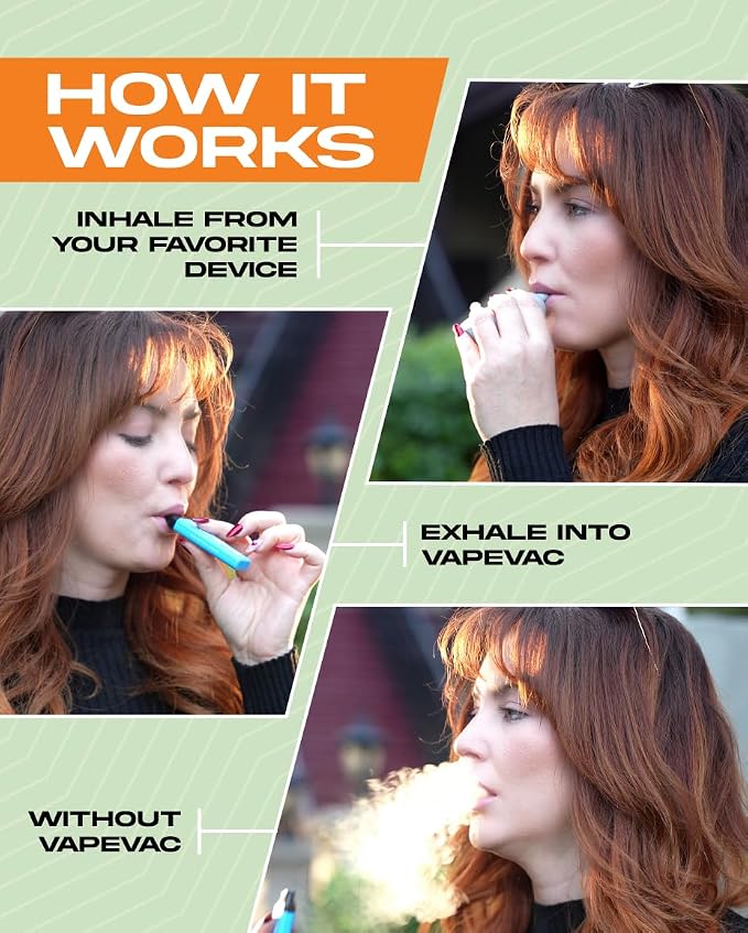VapeVac – Pocket Sized Personal Air Filter - Image 3