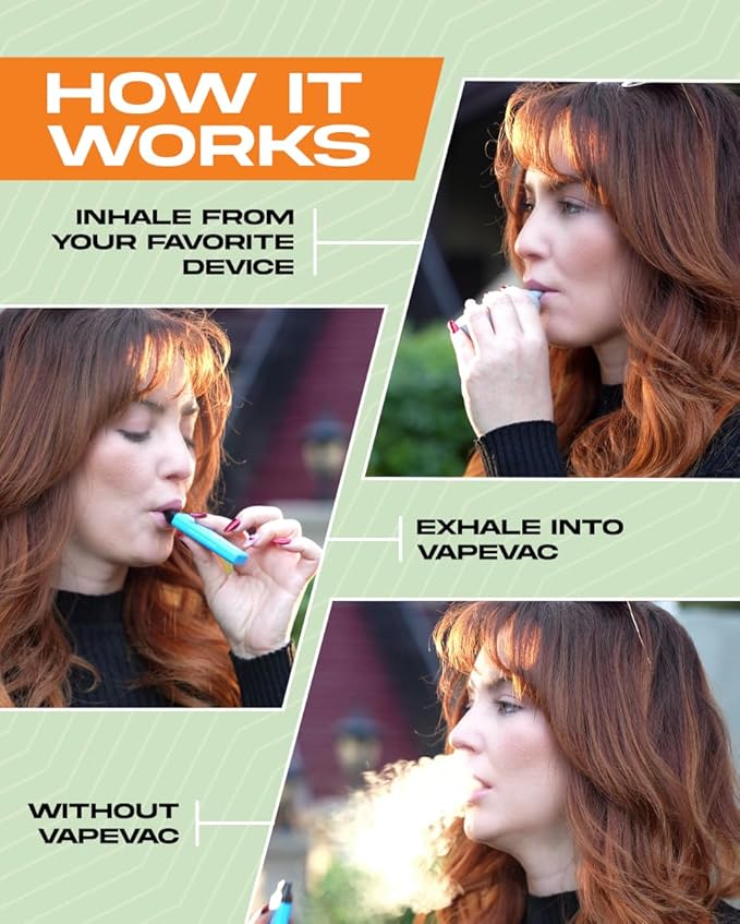 VapeVac – Pocket-Sized Personal Air Filter - Image 3