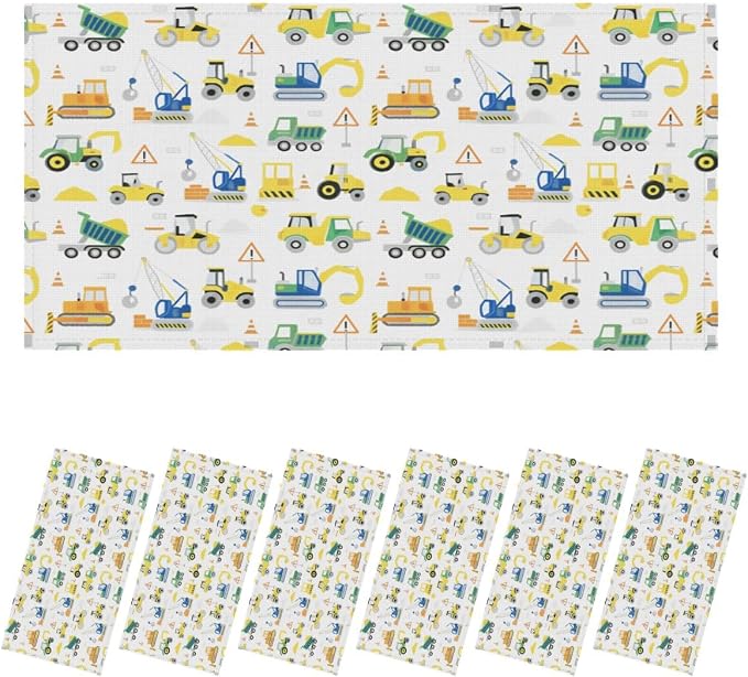 6 Pcs Fluorescent Light Covers for Ceiling Lights Construction Vehicles by Unknown