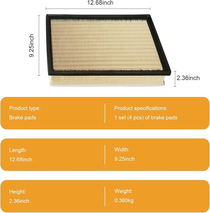 Engine Air Filter Compatible - Image 3
