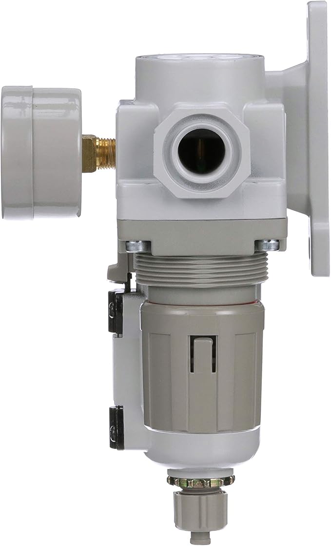 PneumaticPlus SAU320-N03G-MEP Compressed Air Filter Regulator Combo 3/8" NPT - Image 4