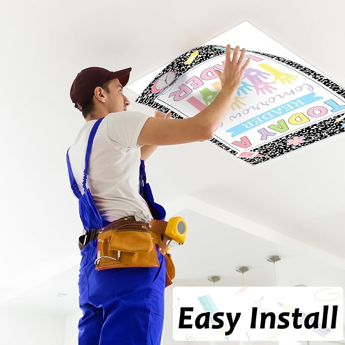 8 Pcs Fluorescent Light Covers - Image 6
