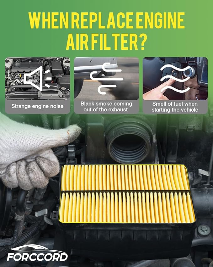 1 HEPA Pack Cabin Air Filter and 1 Pack Engine Air Filter fit - Image 6