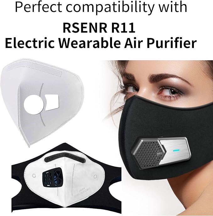 R11 Electric Wearable Air Purifier Filter*5, Inner Cover*1 - Image 2