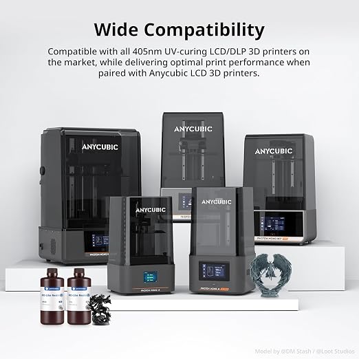 ANYCUBIC 2nd Gen Resin Technology ABS-Like Resin 2.0, 3D Printer Resin - Image 9