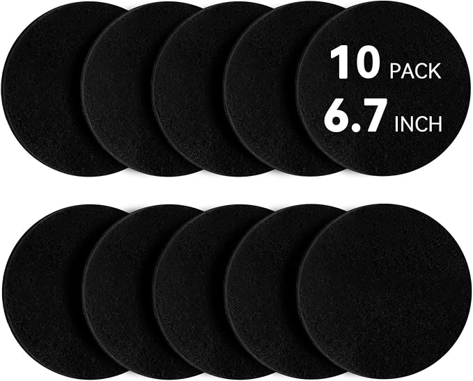 10 Pack Charcoal Filters for Compost Bucket, Compost Filters for Countertop Bin by Unknown