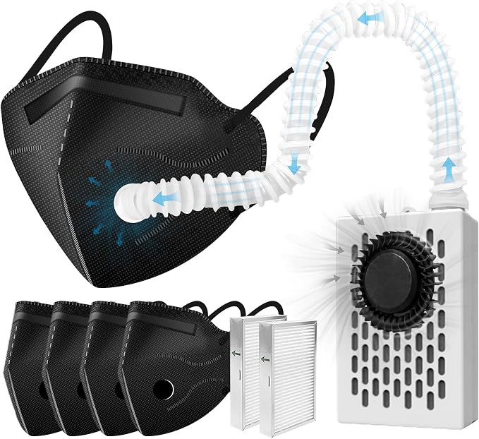 Electric Wearable Air Purifier Maskes, Air Supply, by Rsenr