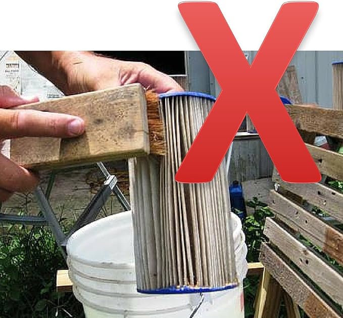 Aquatix Pro Premium Pool & Spa Filter Cartridge Cleaner, Removes Debris & Dirt - Image 4