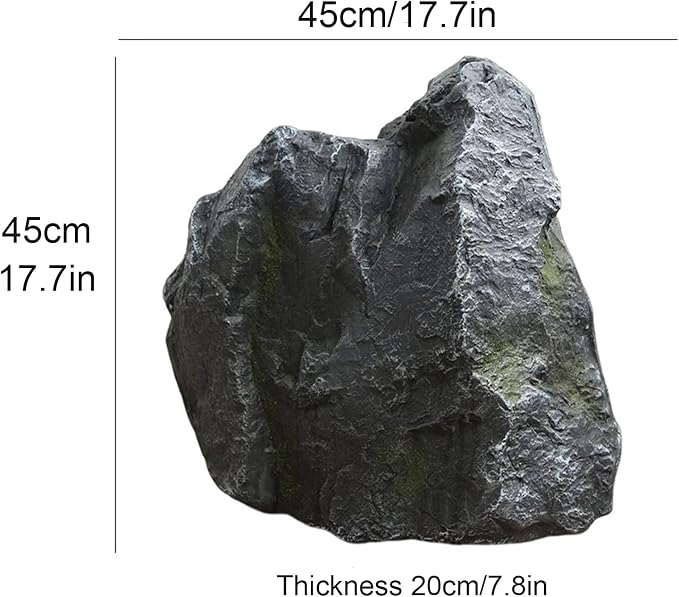 Outdoor Fake Rock Cover Realistic Lightweight Fiberglass Artificial Landscape - Image 7