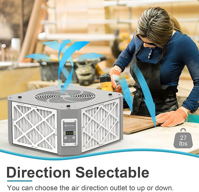 360° Woodshop Air Filtration System Woodworking - Image 6