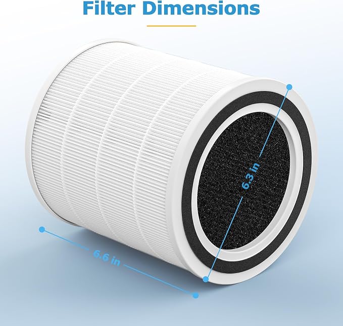 2-Pack AC400 Air Purifiers Replacement Filter Compatible - Image 6