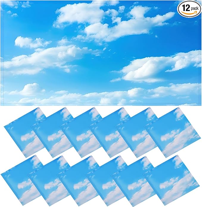 Torixqi12 Pcs Fluorescent Light Covers by Torixqi
