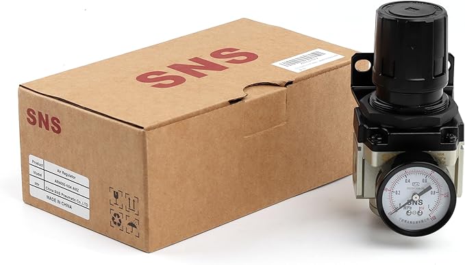 SNS AR4000-N04 Female Thread 1/2 NPT Air Pressure Regulator 0-150 PSI Adjustable - Image 6