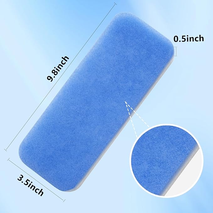30 Pack Ceiling Fan Filters, Easy-Stick Universal Air Filter - Image 2