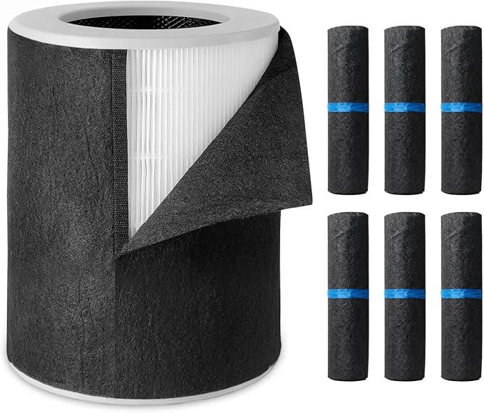 HEPA Air Purifier Pre Kit Filter, Wildfire/Smoke-Compatible by Samrado