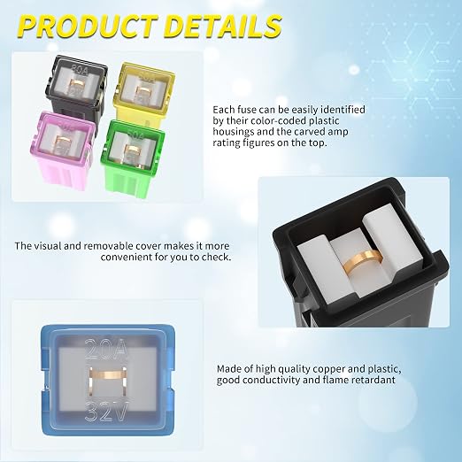 Joinfworld 36 Pcs Jcase Fuse Automotive Tall/Standard and Low Profile Jcase Box - Image 3