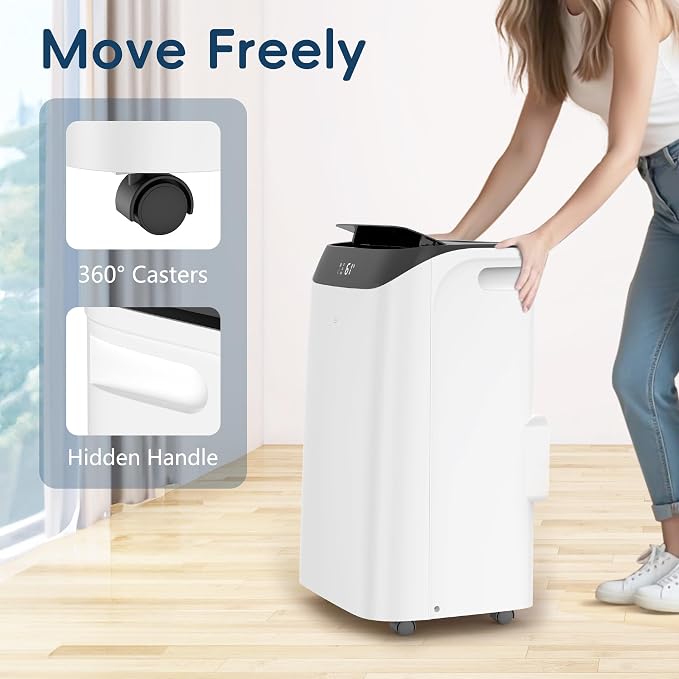 14000 BTU Portable Air Conditioners, Dehumidification, Sleep Mode - Image 6