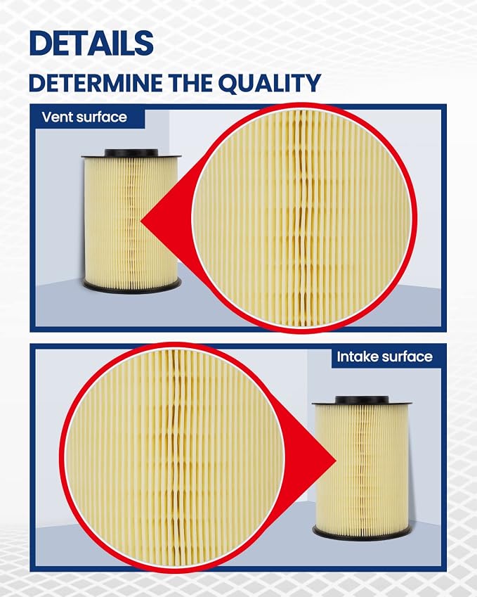 KAX Engine Air Filter, CA11114 Replacement - Image 5