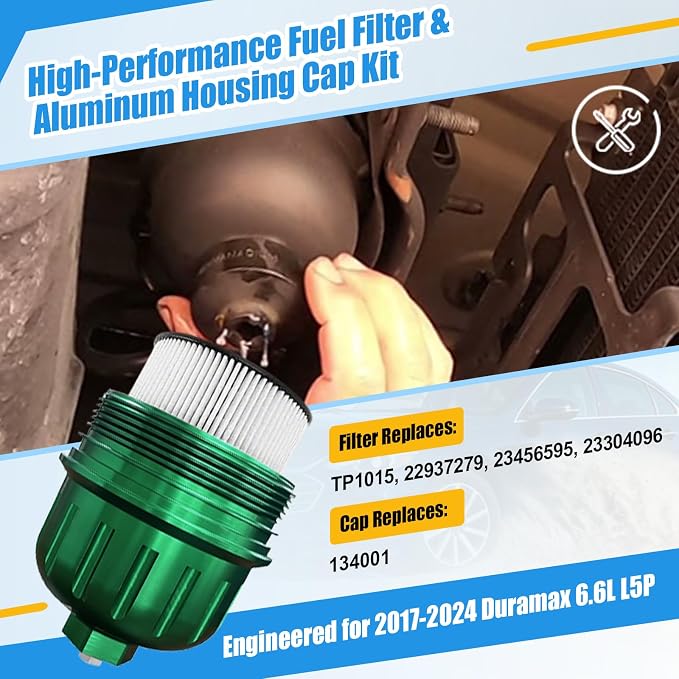 iFJF TP1015 Fuel Filter and 134001 Housing Cap Replacement - Image 7