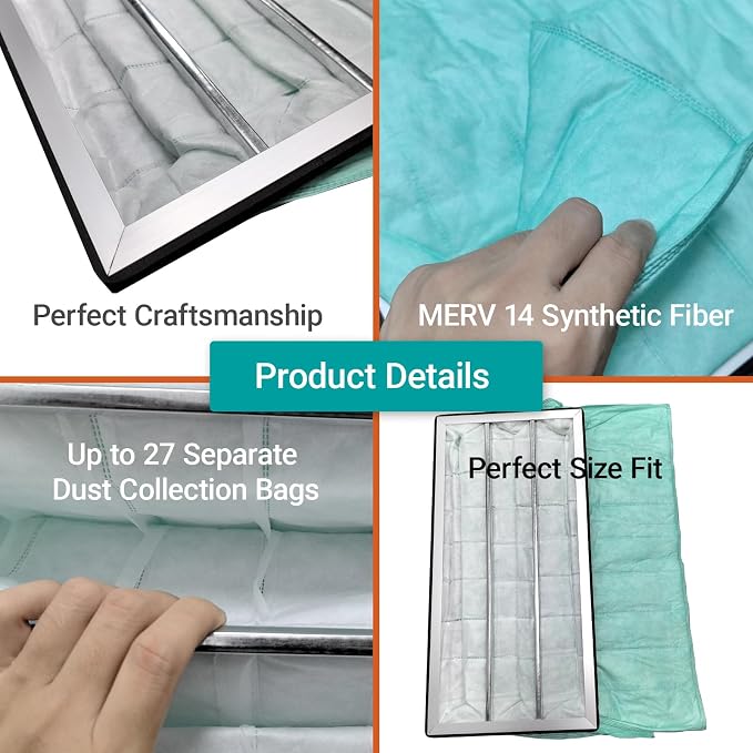 24x12x12 MERV 14 Air Filter Replacement - Image 4