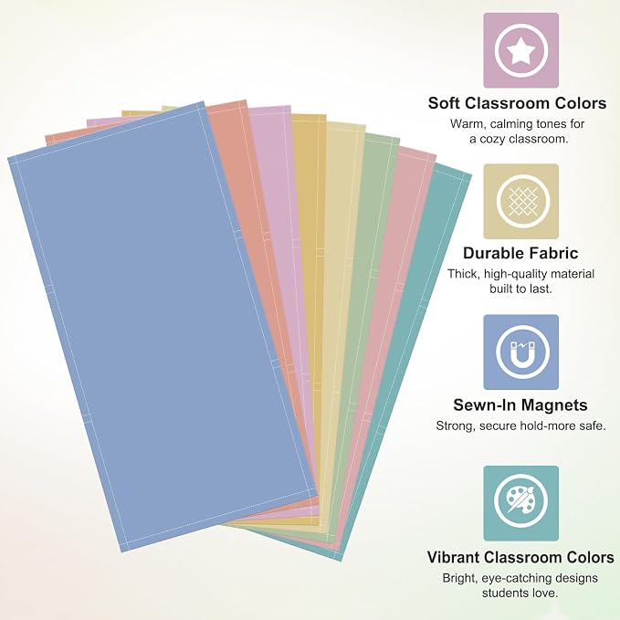 8pcs Magnetic Fluorescent Light Covers - Image 3