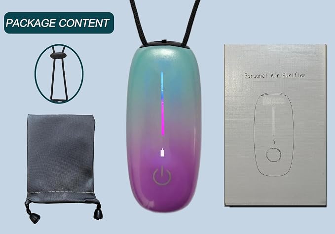 Portable Air Purifier, Vedawind Personal Air Purifier Necklace, Mini Size - Image 8