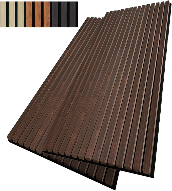 Wood Slat Wall Panel, 3D Soundproof Wall Panels, Large Acoustic Panels - Image 9