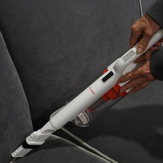 Aiwa Cordless Vacuum Cleaner, 2200mAh Rechargeable Battery Powered Stick Vacuum - Image 3