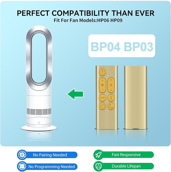 Replacement Remote Control Fit for Dyson Purifier Big + Quiet Formaldehyde BP04 - Image 2