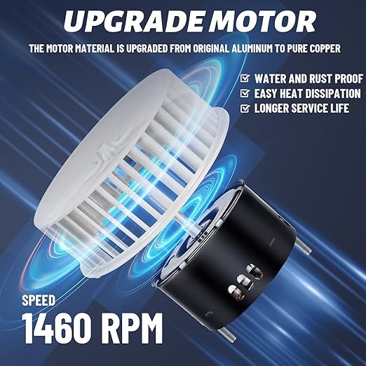Upgrade 8664RP 8663RP for Nutone 8664RP/8663RP B Unit Bathroom Fan Motor - Image 7