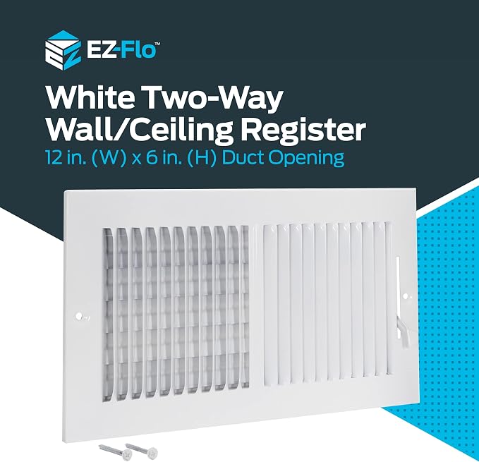 EZ-FLO 12 x 6 Inch Air Vent Cover - Image 2