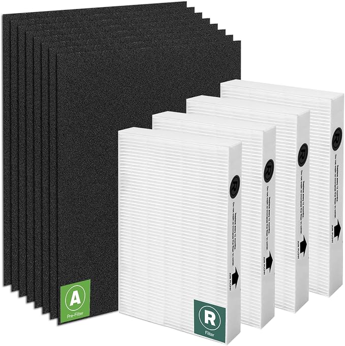 HPA200 Replacement Filters for Honeywell Air Purifier HPA200 HRF-ARVP200 Series by Pulluty