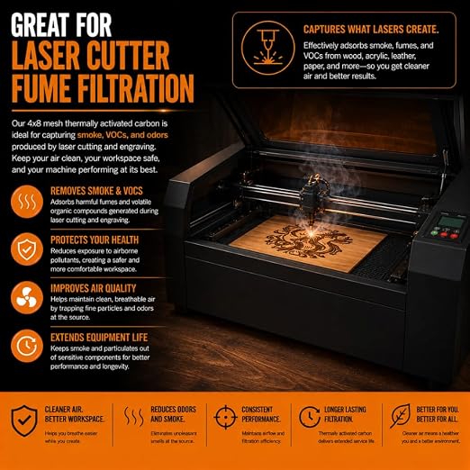 Activated Carbon for 3D Printers & Laser Engravers - Image 6