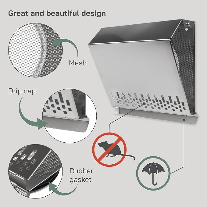 Vent Systems 6" Inch Air Supply Vent Cover - Image 3