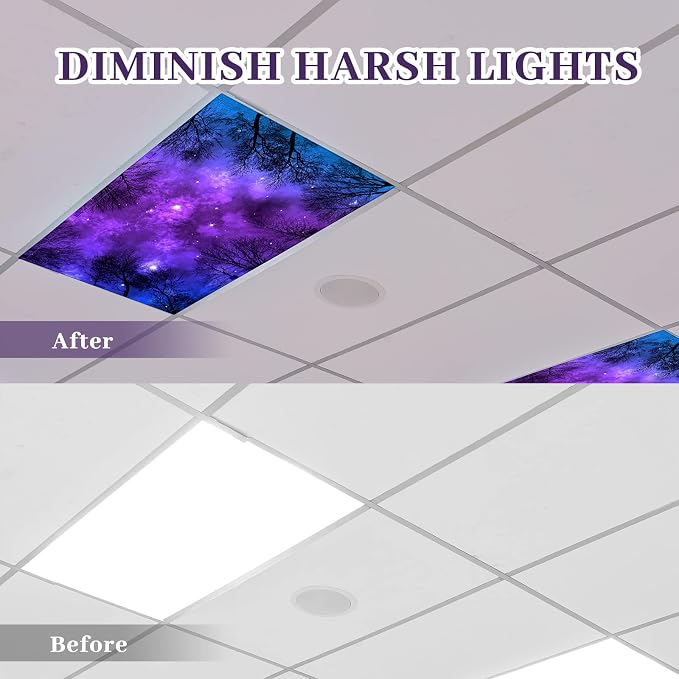 Hortsun 6 Pcs Fluorescent Light Covers - Image 3