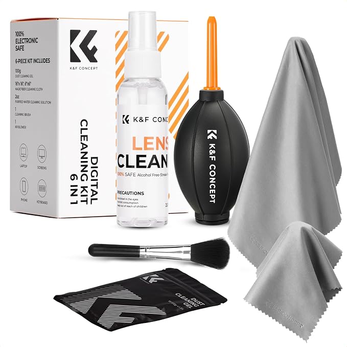K&F CONCEPT 6-in-1 Laptop Computer Keyboard Cleaner by KFCONCEPT