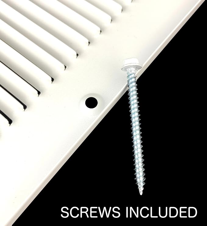 Fits 6x6 Duct Opening | Steel Return Air Grille by Handua | Vent Cover Grill - Image 4