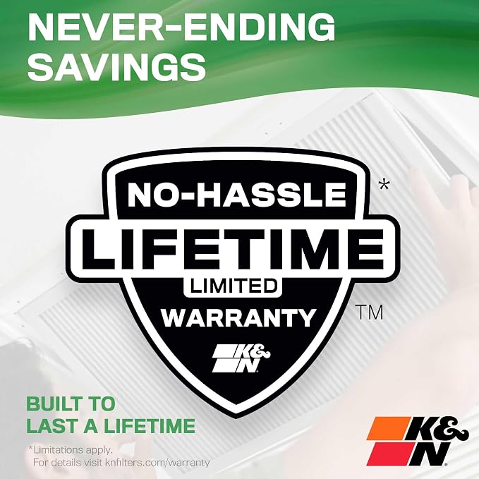 K&N 20X30X1 HVAC Furnace Air Filter, Lasts a Lifetime, Merv 13, the Last HVAC - Image 7