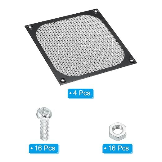 PATIKIL 140mm Computer Fan Filter Grill - Image 3