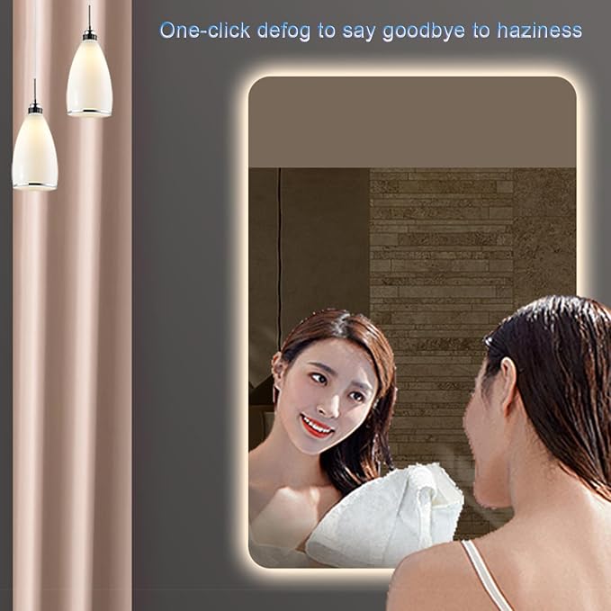 Bathroom Mirror with LED Lights，Bathroom Led Mirror ，LED Mirror - Image 6